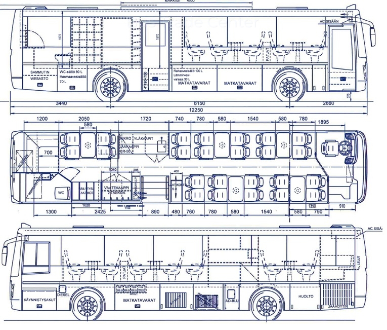 SCANIA Förskolebuss Kiitokori Omnistar K320 IB 4x2